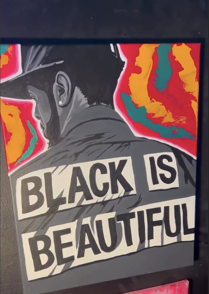 Black is Beautiful by Britt aka Queen Picasso